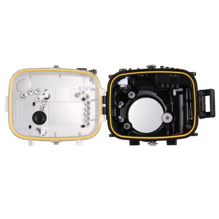 PULUZ 40m Underwater Depth Diving Case Waterproof Camera Housing for Canon EOS-5D Mark III (EF 24-105mm f/4L IS II USM) - Camera Accessories by PULUZ | Online Shopping UK | buy2fix