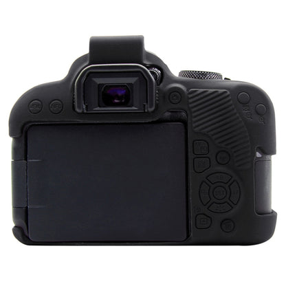 PULUZ Soft Silicone Protective Case for Canon EOS 800D(Black) - Camera Accessories by PULUZ | Online Shopping UK | buy2fix