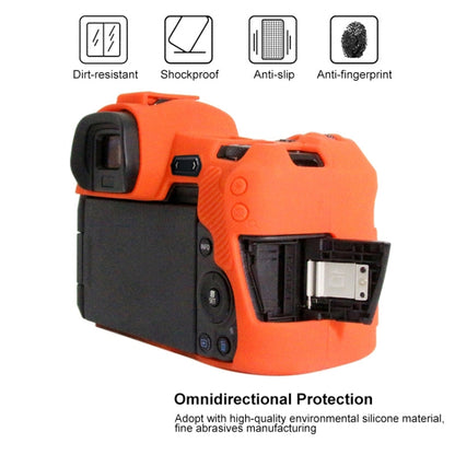 PULUZ Soft Silicone Protective Case for Canon EOS R(Orange) - Camera Accessories by PULUZ | Online Shopping UK | buy2fix