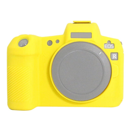 PULUZ Soft Silicone Protective Case for Canon EOS R(Yellow) - Camera Accessories by PULUZ | Online Shopping UK | buy2fix