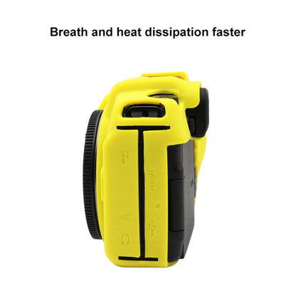 PULUZ Soft Silicone Protective Case for Canon EOS RP(Yellow) - Camera Accessories by PULUZ | Online Shopping UK | buy2fix