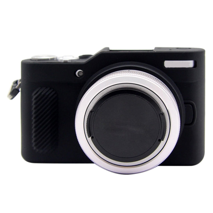 PULUZ Soft Silicone Protective Case for Panasonic Lumix GF10(Black) - Camera Accessories by PULUZ | Online Shopping UK | buy2fix