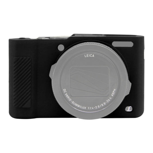 PULUZ Soft Silicone Protective Case for Panasonic Lumix  LX10(Black) - Camera Accessories by buy2fix | Online Shopping UK | buy2fix