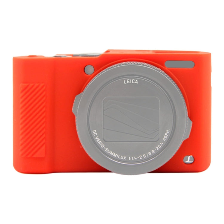 PULUZ Soft Silicone Protective Case for Panasonic Lumix  LX10(Red) - Camera Accessories by buy2fix | Online Shopping UK | buy2fix