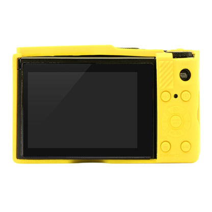 PULUZ Soft Silicone Protective Case for Panasonic Lumix  LX10(Yellow) - Camera Accessories by buy2fix | Online Shopping UK | buy2fix