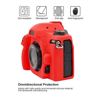 PULUZ Soft Silicone Protective Case for Nikon D780(Red) - Camera Accessories by PULUZ | Online Shopping UK | buy2fix