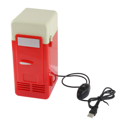Mini USB PC Fridge Beverage / Drink Cans Cooling / Heating(Red) - In Car by buy2fix | Online Shopping UK | buy2fix