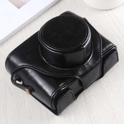 Full Body Camera PU Leather Case Bag with Strap for FUJIFILM X10 / X20(Black) - Camera Accessories by buy2fix | Online Shopping UK | buy2fix