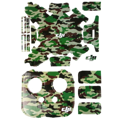 Camouflage Pattern 4D Imitation Carbon Fiber PVC Water Resistance Sticker Kit for DJI Phantom 3 Quadcopter & Remote Controller & Battery - DJI & GoPro Accessories by buy2fix | Online Shopping UK | buy2fix