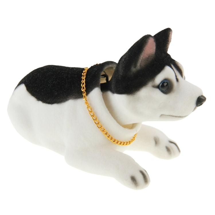 Lovely Husky Nodding Dog for Car Decoration - Ornaments by buy2fix | Online Shopping UK | buy2fix