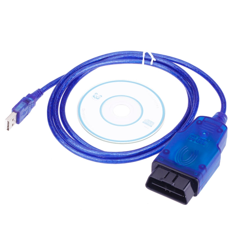 For Opel Tech 2 USB Car Diagnostic OBDII Tool EOBD Cable(Blue) - In Car by buy2fix | Online Shopping UK | buy2fix