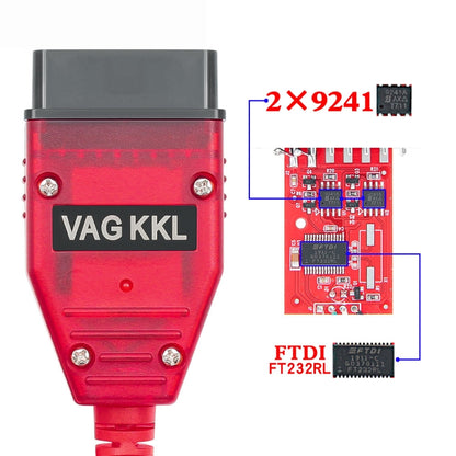 USB 2.0 Diagnostic Cable KKL VAG-COM for VW / Audi 409.1 - Cables & Connectors by buy2fix | Online Shopping UK | buy2fix