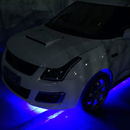 5 PCS 120cm 60 LED Waterproof Flexible Car Strip Light, DC 12V(Blue Light) - In Car by buy2fix | Online Shopping UK | buy2fix