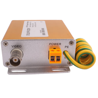 220V 2 in 1 Power Video Signal Security Surge Protection Arrester(Golden) - Security by buy2fix | Online Shopping UK | buy2fix