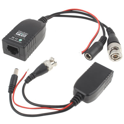 Passive Power/Video/Data Balun Transmitter RJ45 Cat5 - Security by buy2fix | Online Shopping UK | buy2fix
