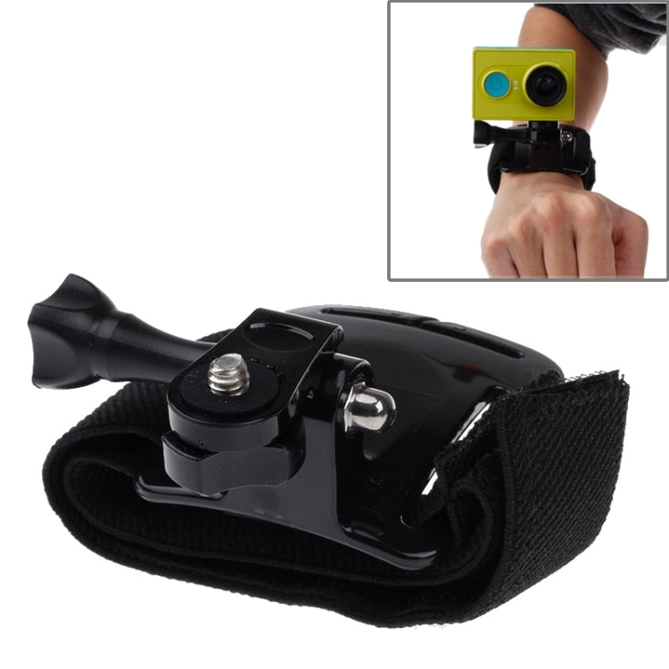 GP110 Arm Belt / Wrist Strap + Connecter Mount for GoPro Hero11 Black / HERO10 Black / HERO9 Black / HERO8 Black / HERO7 /6 /5 /5 Session /4 Session /4 /3+ /3 /2 /1, Insta360 ONE R, DJI Osmo Action and Other Action Cameras(Black) - DJI & GoPro Accessories by buy2fix | Online Shopping UK | buy2fix