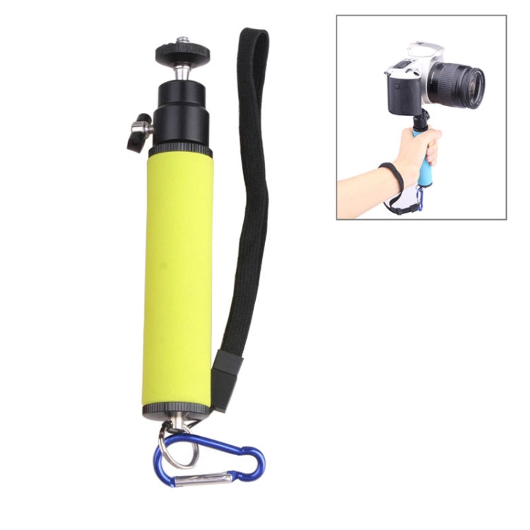 LED Flash Light Holder Sponge Steadicam Handheld Monopod with Gimbal for SLR Camera(Green) - Camera Accessories by buy2fix | Online Shopping UK | buy2fix