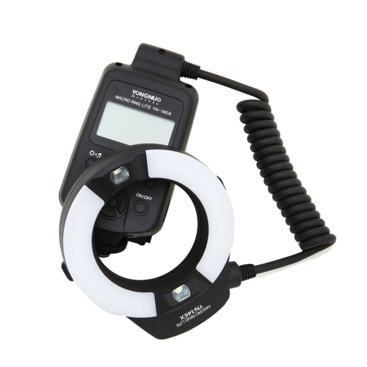 YONGNUO YN-14EX TTL Macro Ring Flash Speedlite for Canon EOS DLSR 5D Mark - Camera Accessories by YONGNUO | Online Shopping UK | buy2fix