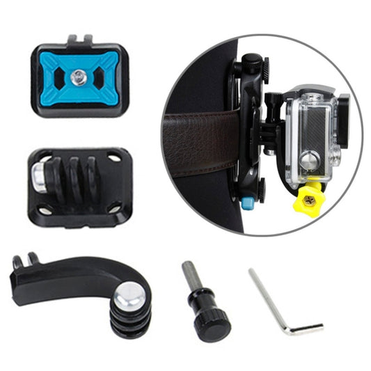TMC HR315 4 in 1 Cameras Waist Buckle Adapter Set for GoPro HERO11 Black / HERO10 Black / HERO9 Black / HERO8 Black / HERO7 /6 /5 /5 Session /4 Session /4 /3+ /3 /2 /1, DJI Osmo Action and Other Action Cameras - DJI & GoPro Accessories by TMC | Online Shopping UK | buy2fix