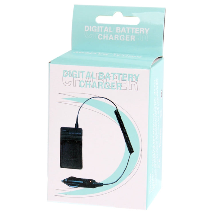 Digital Camera Battery Car Charger for Casio NP-130(Black) - Camera Accessories by buy2fix | Online Shopping UK | buy2fix
