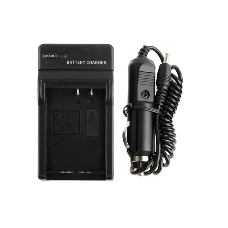 Digital Camera Battery Car Charger for Canon LP-E10(Black) - Camera Accessories by buy2fix | Online Shopping UK | buy2fix