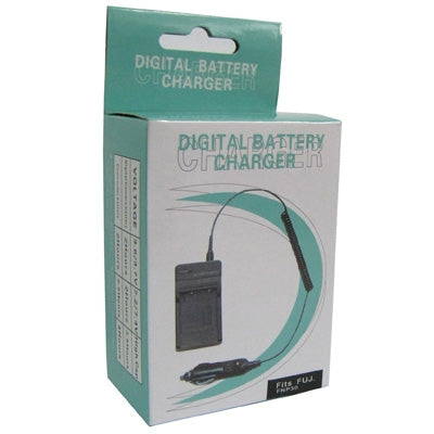 Digital Camera Battery Charger for FUJI FNP30(Black) - Battery Car Charger by buy2fix | Online Shopping UK | buy2fix