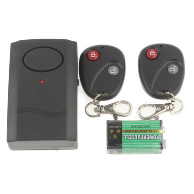 Wireless Remote Control Vibration Alarm, 2x Remote Control, Free GF22 Battery - Security by buy2fix | Online Shopping UK | buy2fix