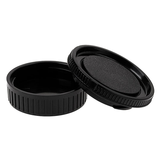 Camera Body Cover & Rear Lens Cap for Minolta MD(Black) - Camera Accessories by buy2fix | Online Shopping UK | buy2fix