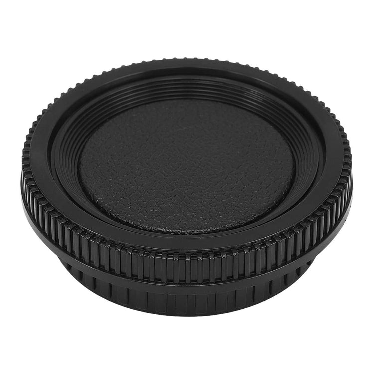 Camera Body Cover & Rear Lens Cap for Minolta MD(Black) - Camera Accessories by buy2fix | Online Shopping UK | buy2fix