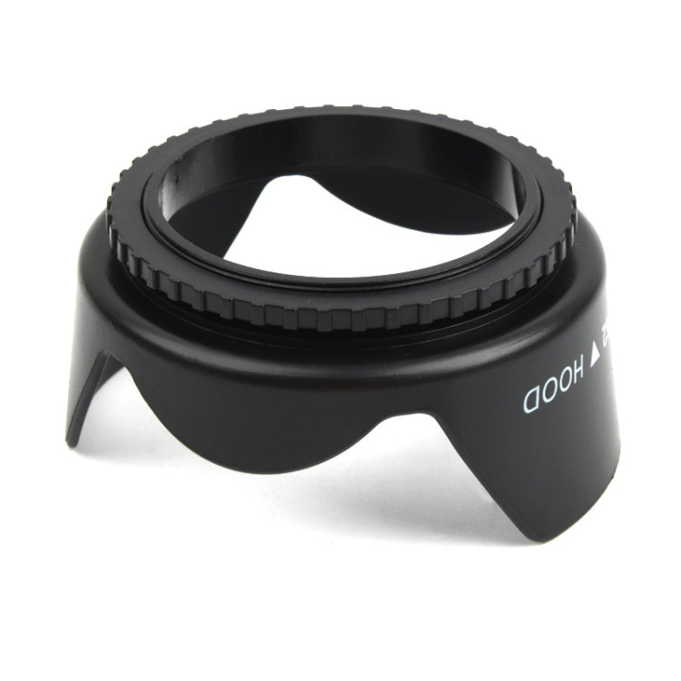 62mm Lens Hood for Cameras(Screw Mount)(Black) - Camera Accessories by buy2fix | Online Shopping UK | buy2fix