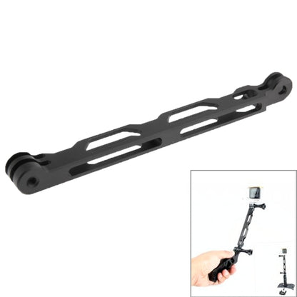 TMC CNC Aluminum Extender for GoPro HERO11 Black/HERO9 Black / HERO8 Black / HERO7 /6 /5 /5 Session /4 Session /4 /3+ /3 /2 /1, Insta360 ONE R, DJI Osmo Action and Other Action Camera, Length: 16cm(Black) - DJI & GoPro Accessories by TMC | Online Shopping UK | buy2fix