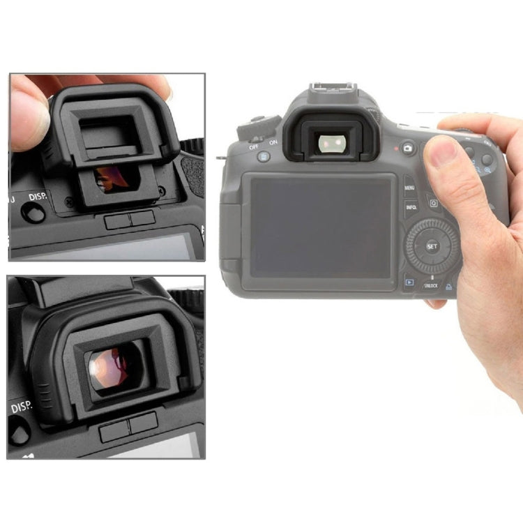 Eyecup EB for Canon EOS 5D Mark II / 5D / 6D / 70D / 60D / 60Da / 50D / 40D(Black) - Camera Accessories by buy2fix | Online Shopping UK | buy2fix