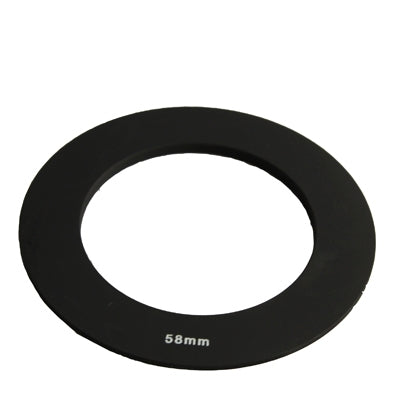 58mm Square Filter Stepping Ring(Black) - Camera Accessories by buy2fix | Online Shopping UK | buy2fix