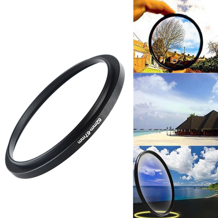 62mm-67mm Lens Stepping Ring(Black) - Camera Accessories by buy2fix | Online Shopping UK | buy2fix