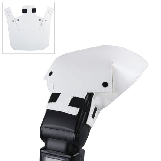 Universal Flash Light Speedlite Bounce Reflector Diffuser(White) - Camera Accessories by buy2fix | Online Shopping UK | buy2fix