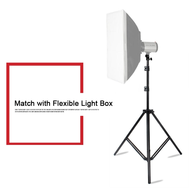 68cm-200cm Height Professional Photography Aluminum Lighting Stand for Studio Flash Light(Black) - Camera Accessories by buy2fix | Online Shopping UK | buy2fix