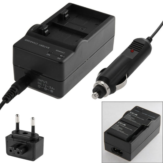 Dual Digital Camera Battery Charger for SJ4000, SJ5000, SJ6000, M10 - Charger by buy2fix | Online Shopping UK | buy2fix