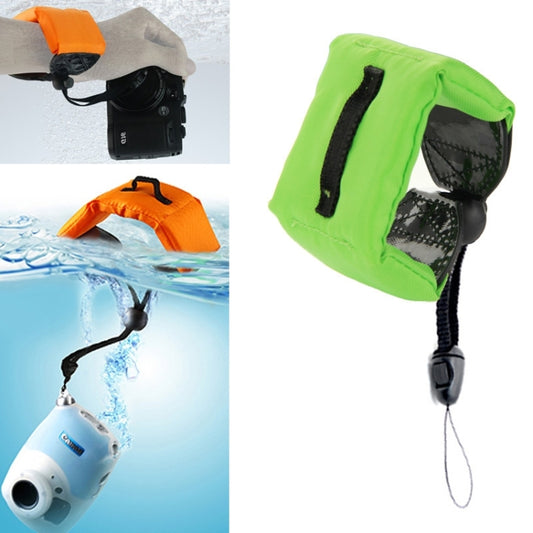 Submersible Floating Bobber Hand Wrist Strap for GoPro Hero11 Black / HERO10 Black / HERO9 Black /HERO8 / HERO7 /6 /5 /5 Session /4 Session /4 /3+ /3 /2 /1, Insta360 ONE R, DJI Osmo Action and Other Action Cameras(Green) - DJI & GoPro Accessories by buy2fix | Online Shopping UK | buy2fix