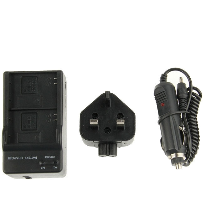 3 in 1 Digital Camera Dual Battery Car Charger for GoPro HERO3+ / 3  AHDBT-201 / AHDBT-301 - Charger by buy2fix | Online Shopping UK | buy2fix
