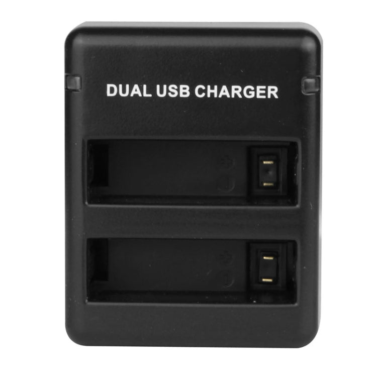 USB Dual Battery Travel Charger for GoPro HERO4 (AHDBT-401)(Black) - DJI & GoPro Accessories by buy2fix | Online Shopping UK | buy2fix