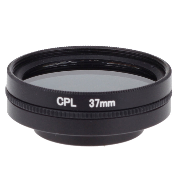 37mm CPL Filter Circular Polarizer Lens Filter with Cap for Xiaomi Xiaoyi 4K+ / 4K, Xiaoyi Lite, Xiaoyi Sport Camera - DJI & GoPro Accessories by buy2fix | Online Shopping UK | buy2fix