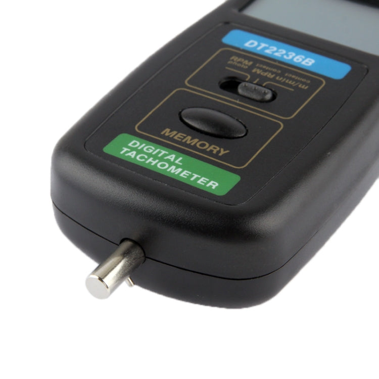 Contact & Non Contact Laser Digital Tachometer (DT2236B) - Consumer Electronics by buy2fix | Online Shopping UK | buy2fix