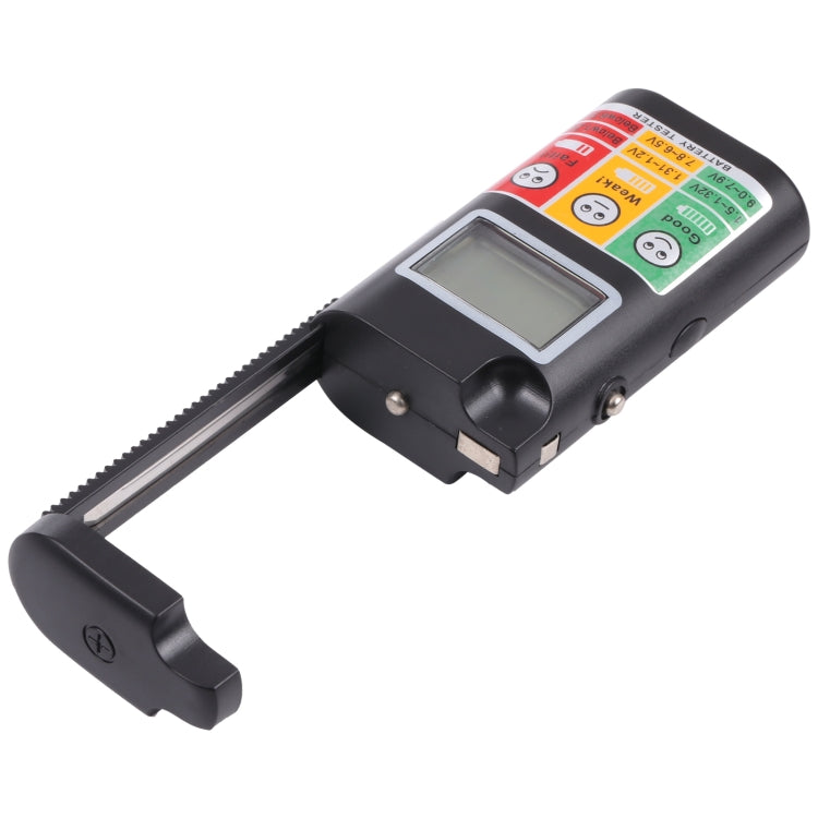 Digital LCD Screen Battery Tester for R20S / R14S / R6S / R03 / R1 / Button / 6F22(Black) - Consumer Electronics by buy2fix | Online Shopping UK | buy2fix