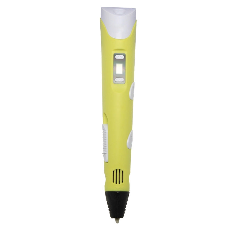 Hand-held 3D Printing Pen, EU Plug(Yellow) - Consumer Electronics by buy2fix | Online Shopping UK | buy2fix