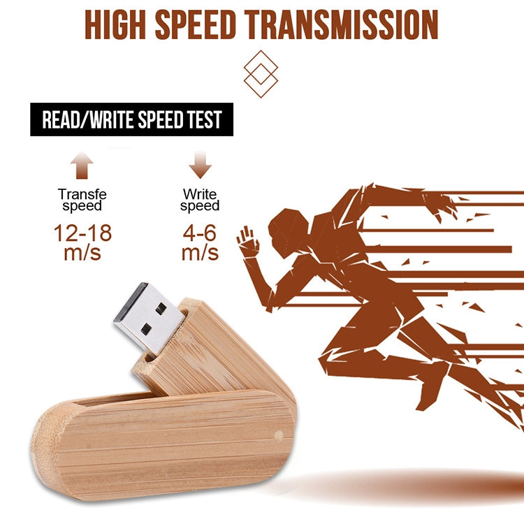 2 GB Wood Material USB Flash Disk - USB Flash Drives by buy2fix | Online Shopping UK | buy2fix