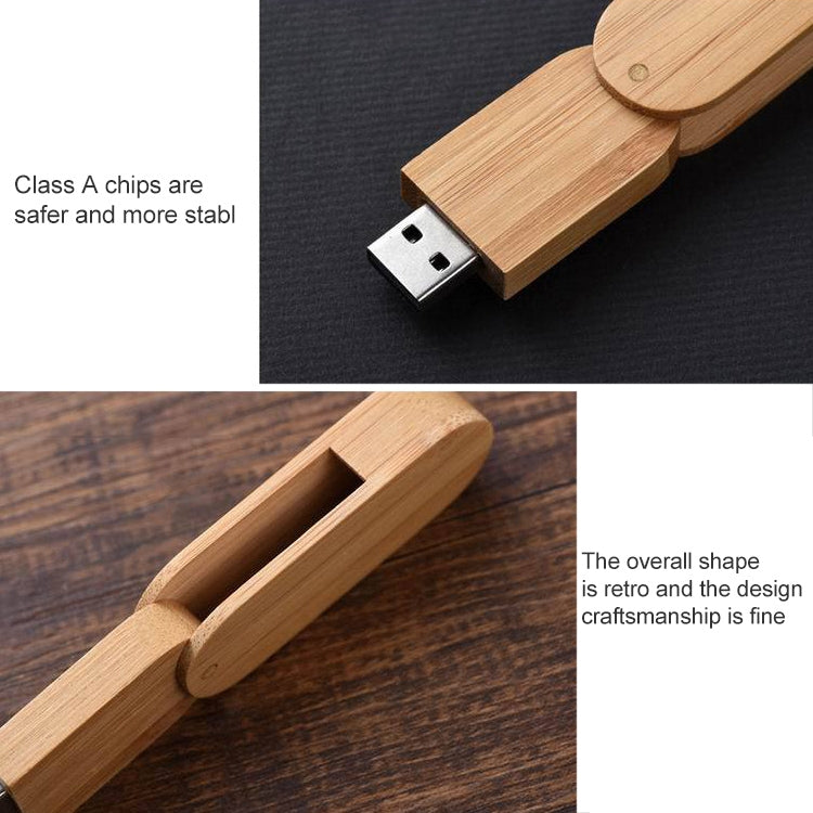 2 GB Wood Material USB Flash Disk - USB Flash Drives by buy2fix | Online Shopping UK | buy2fix