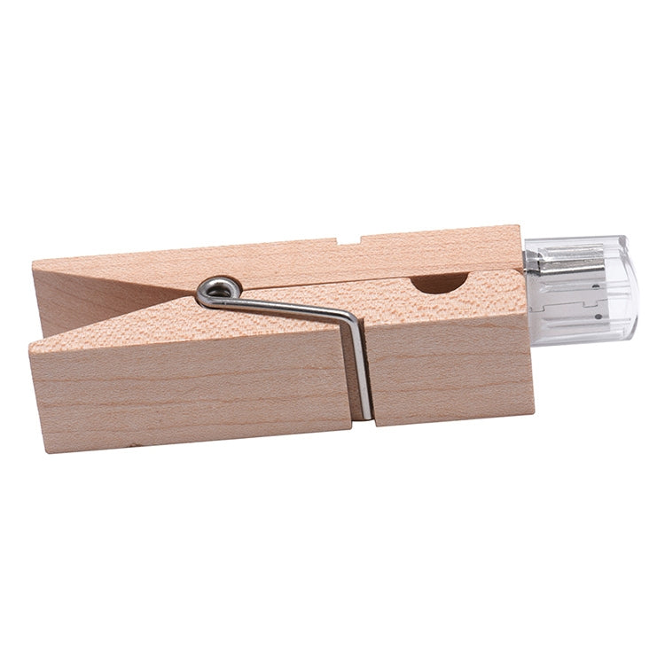 2 GB Wood Clip Style USB Flash Disk - USB Flash Drives by buy2fix | Online Shopping UK | buy2fix