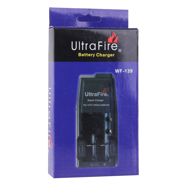 UltraFire Rapid Battery Charger 14500 / 17500 / 18500 / 17670 / 18650, Output: 4.2V / 450mA , EU Plug(Grey) - Consumer Electronics by buy2fix | Online Shopping UK | buy2fix
