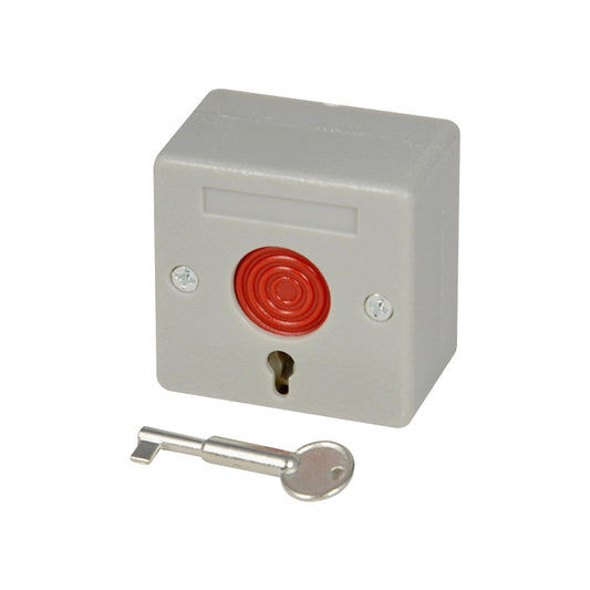 Hold Up Button / Emergency Button / Panic Button (PB-68)(Grey) - Security by buy2fix | Online Shopping UK | buy2fix