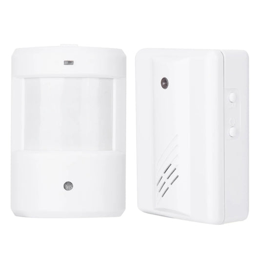 F622-108 Electro Guard Watch IR Remote Detection System / Wireless Doorbell(White) - Security by buy2fix | Online Shopping UK | buy2fix